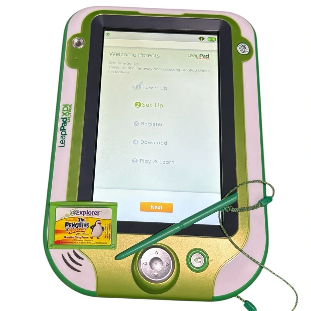 Leapfrog learning tablet